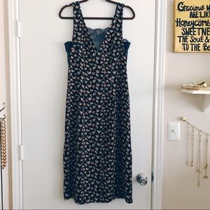 Floral midi dress